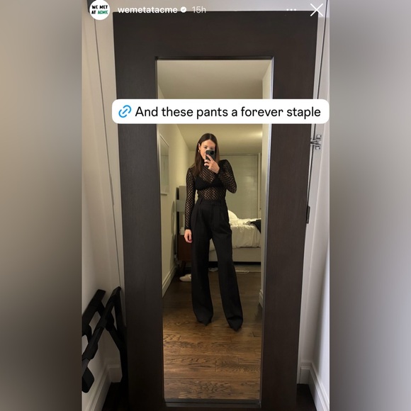 Favorite Daughter The Favorite Pant in Black Size 6 Revolve Shopbop - Picture 13 of 13